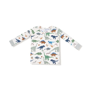 Angel Dear- Washy Dinos  Long Sleeve Loungewear Set