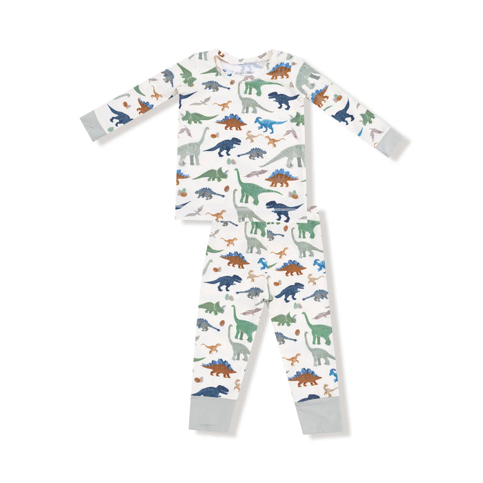 Angel Dear- Washy Dinos  Long Sleeve Loungewear Set