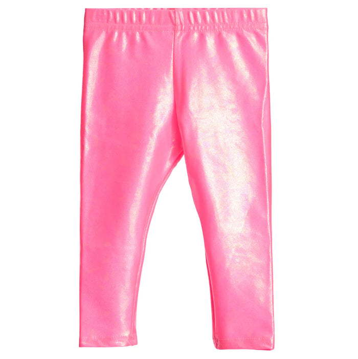 Dori Creations- Lame  Bubble Pink Leggings