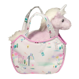 Douglas- Magical World Sassy Sak with Purple Unicorn