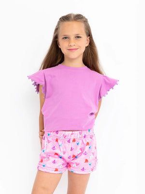 Preppy Goose- Chocolate Kisses Lounge Shorts