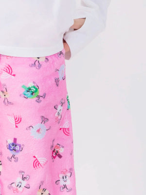 limeapple- Hanukkah Plush Loungewear Pants