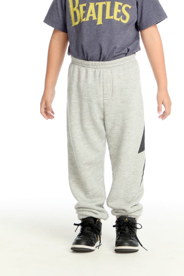 CHASER- Black Bolt Sweatpants