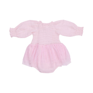 Angel Dear- Long Sleeve Bubble Tutus - Ballet Pink