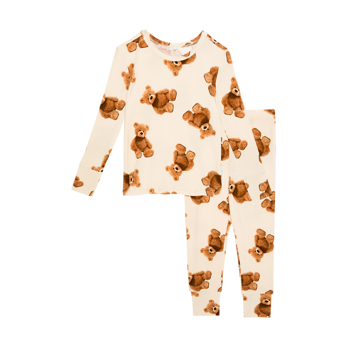 POSH PEANUT- Teddy Freddy Classic Pajama Set