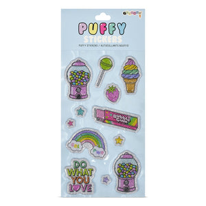 iscream- Gumball Machine Puffy Stickers