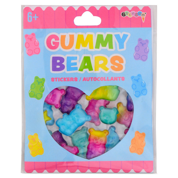 iscream- Gummy Bear Gel Stickers