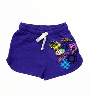 Californian Vintage- Beach Club Shorts (Purple)