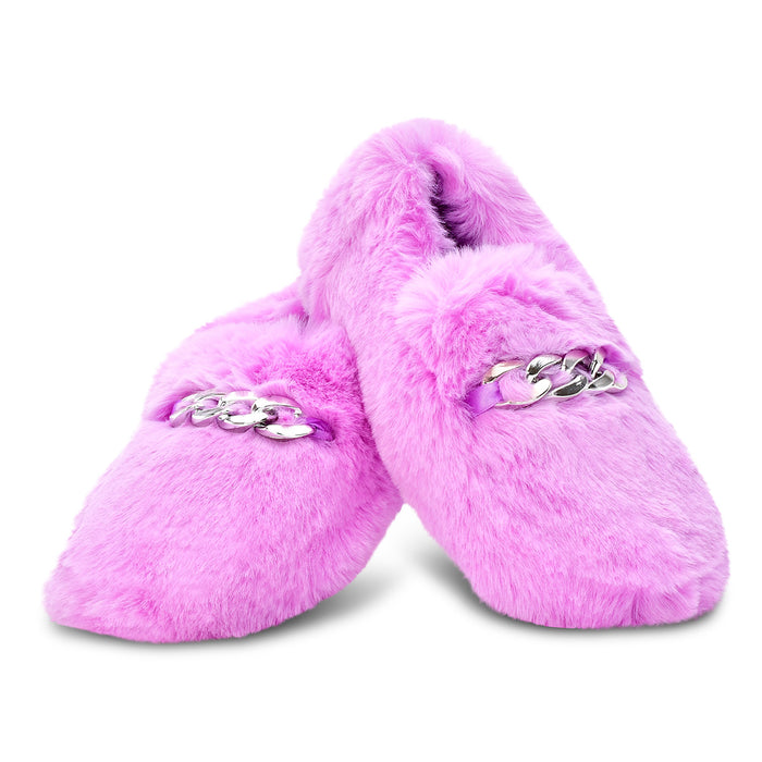 iscream- Lavender Loafer Slippers