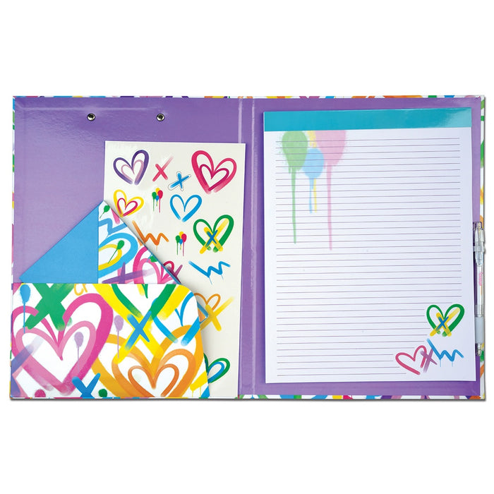 iscream- Corey Paige Hearts Clipboard Set