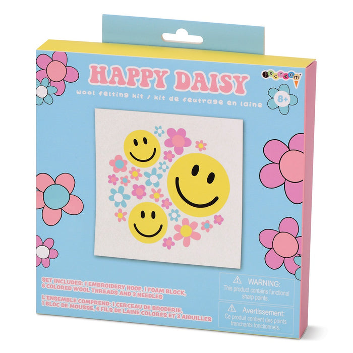 iscream - Happy Daisy Wool Felting Kit