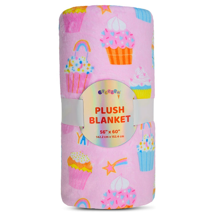 iscream- Cupcake Party Plush Blanket