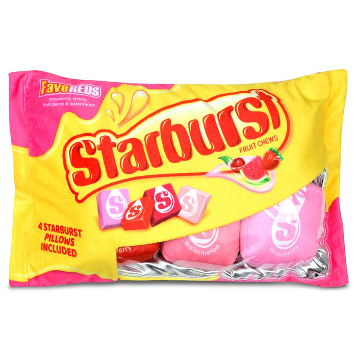 iscream- Starburst Fave Reds Packaging Fleece Plush