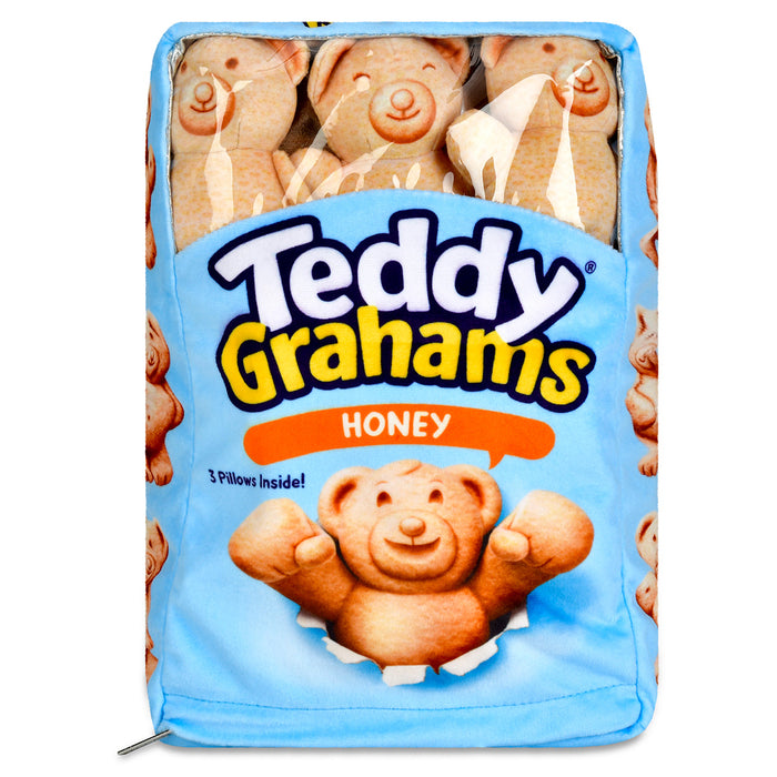 iscream- Teddy Grahams Honey Packaging Plush