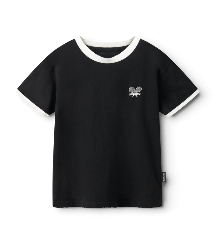nununu- The Tennis T-shirt (black)