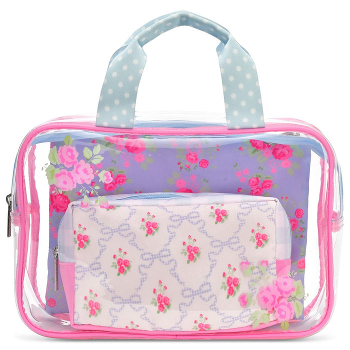 iscream- Ditsy Floral Cosmetic Bag Trio