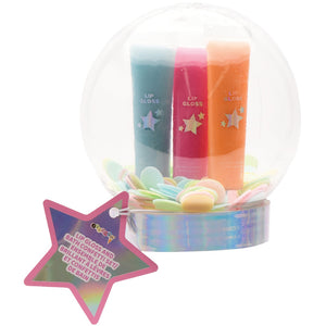 iscream- Winter Wonderland Lip Gloss & Bath Confetti Set