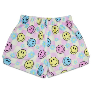 iscream- Happy Check Plush Shorts