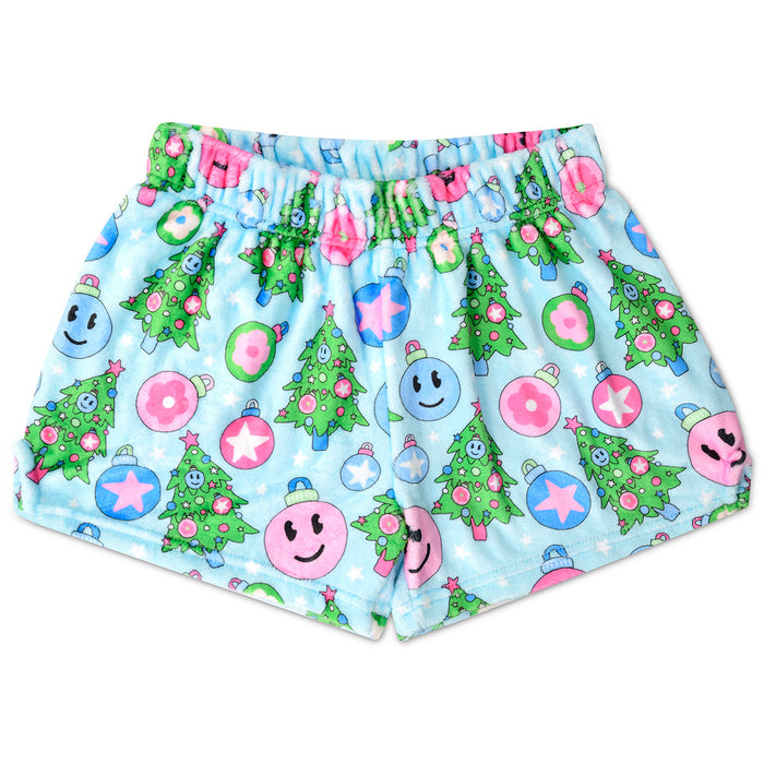 iscream- Groovy Holiday Plush Shorts