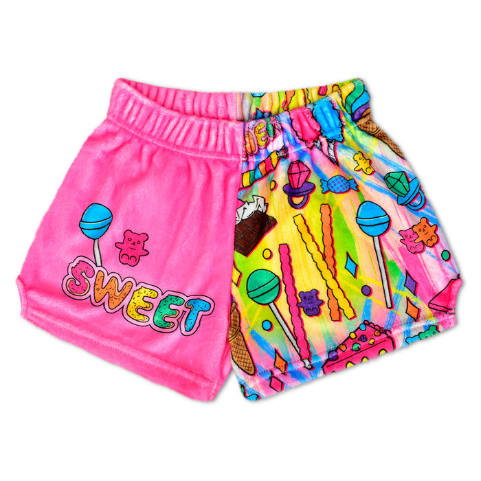 iscream- Corey Paige I Want Candy Plush Shorts