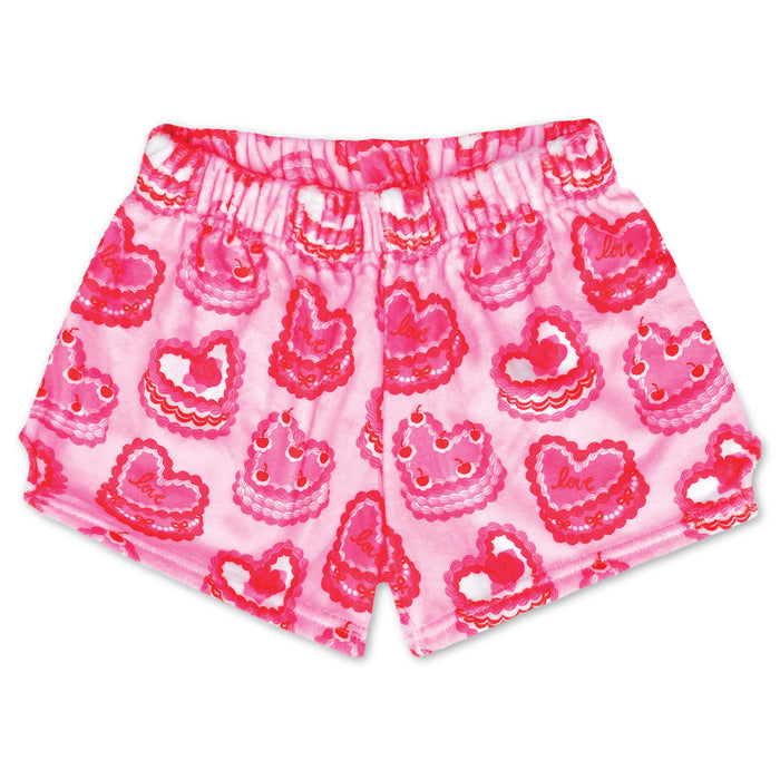 iscream- Heart Cakes Plush Shorts