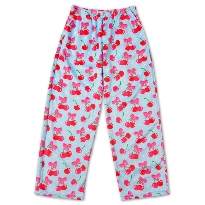 iscream- Cheerful Cherries Plush Pants