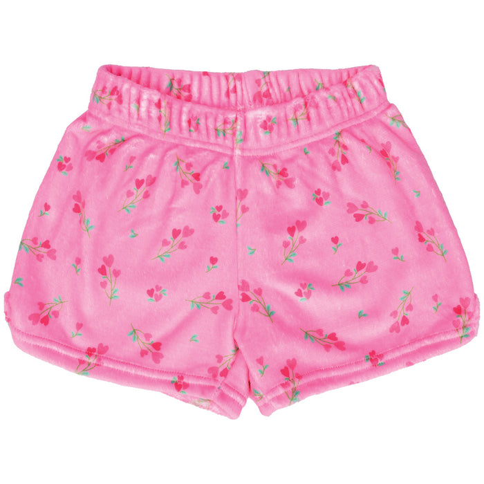 iscream- Theme Sweet Pink Plush Shorts