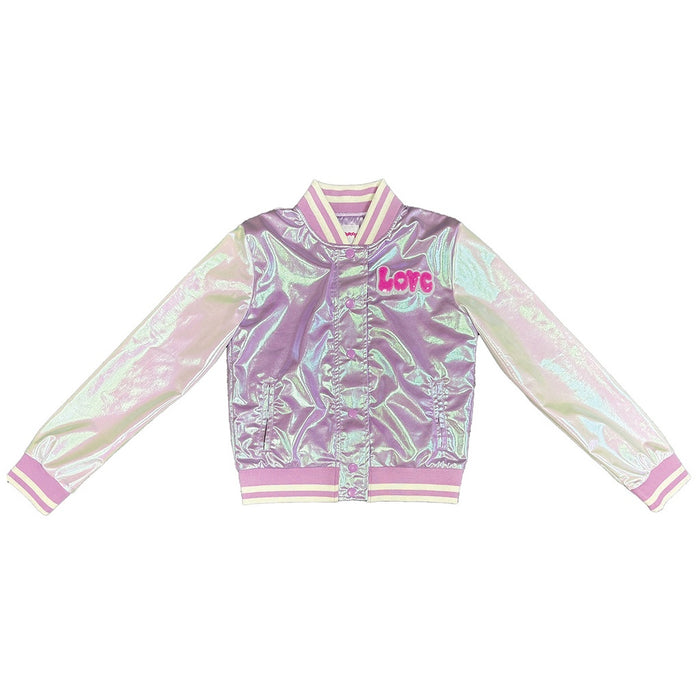 Iscream- Tiger Metallic Varsity Jacket