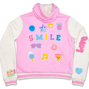 Iscream- Check It Out Varsity Sweatshirt Jacket