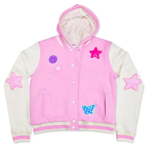 Iscream- Check It Out Varsity Sweatshirt Jacket