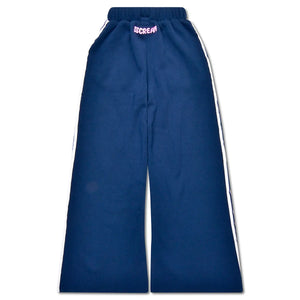 Iscream- Loved Navy Blue Wide Leg Sweatpants