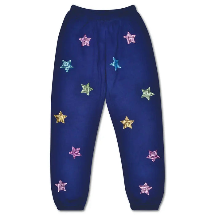 iscream- Sparkling Stars Navy Sweatpants