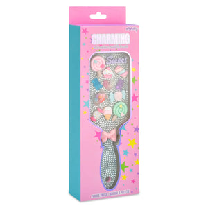 Iscream- Charming Rhinestone Paddle Brush