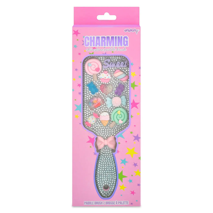 Iscream- Charming Rhinestone Paddle Brush