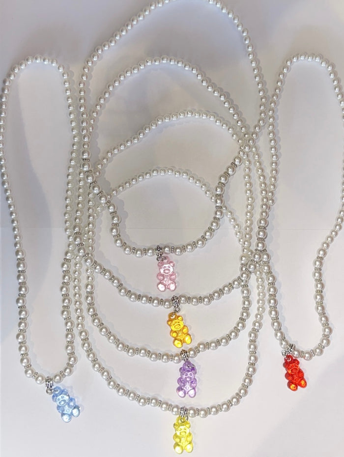LHV Jewels - Gummy Bear Pearl Necklace