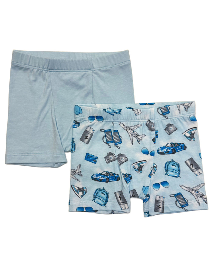 esme- Blue Jet 2-Boxers Pack