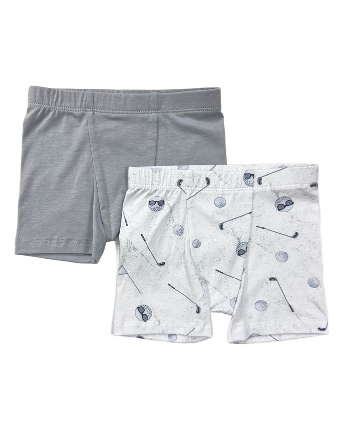 esme- Tee Time 2-Boxer Pack