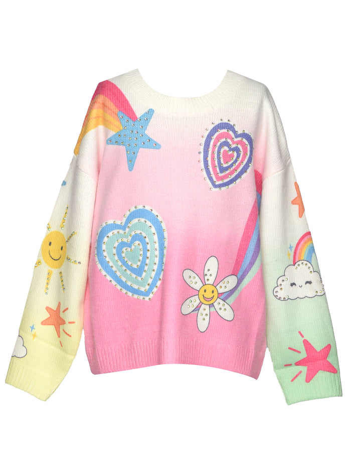 Baby Sara- Icon Print Sweater