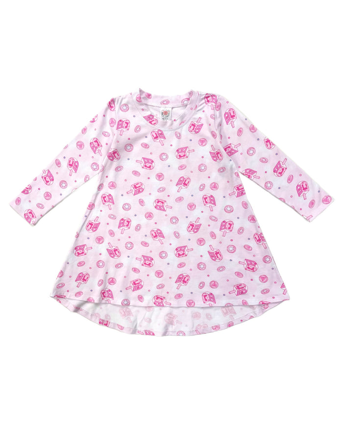 esme- Happy Hanukkah Hi-low Dress