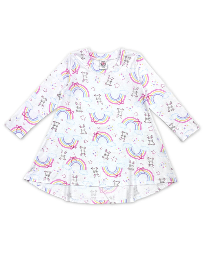 long sleeve bunny dress Rock your Kid bunny dress long sleeve