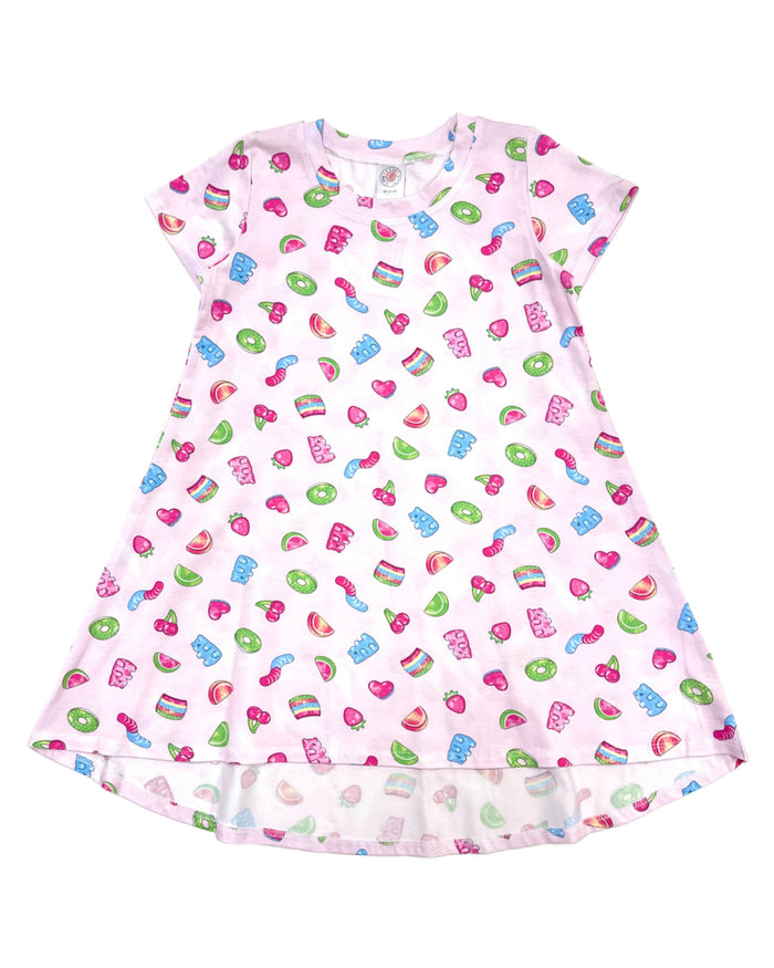 esme- Sweet Gummies Short Sleeve Dress