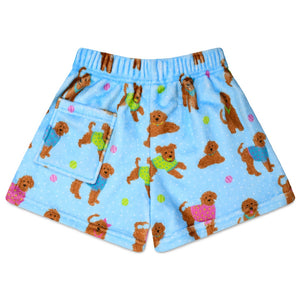 Iscream- Cozy Pups Plush Shorts