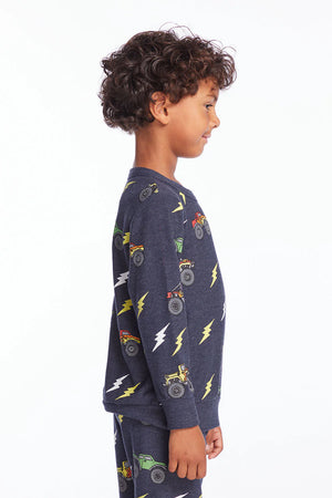 CHASER- Monster Truck Rally Boys Long Sleeve