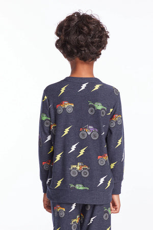 CHASER- Monster Truck Rally Boys Long Sleeve