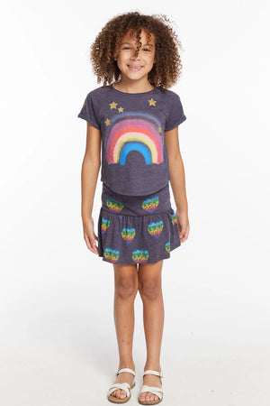 CHASER- Painted Rainbow Girls Tee