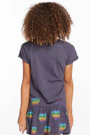 CHASER- Painted Rainbow Girls Tee