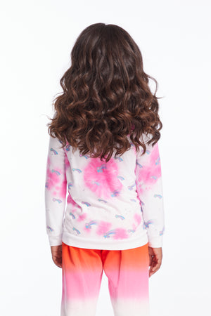 CHASER- Tie Dye Shooting Stars Pullover