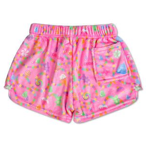 iscream- Candy Land Sugar Trail Plush Shorts