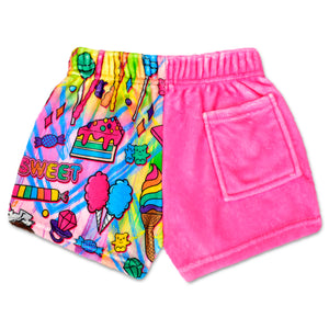 iscream- Corey Paige I Want Candy Plush Shorts