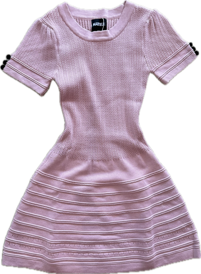 KATIEJ NYC- ABAIL DRESS (blush)
